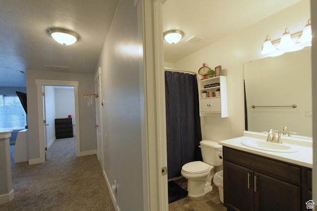 1464 W 800 S, Logan, UT 84321 - bathroom with vanity and a shower with shower curtain