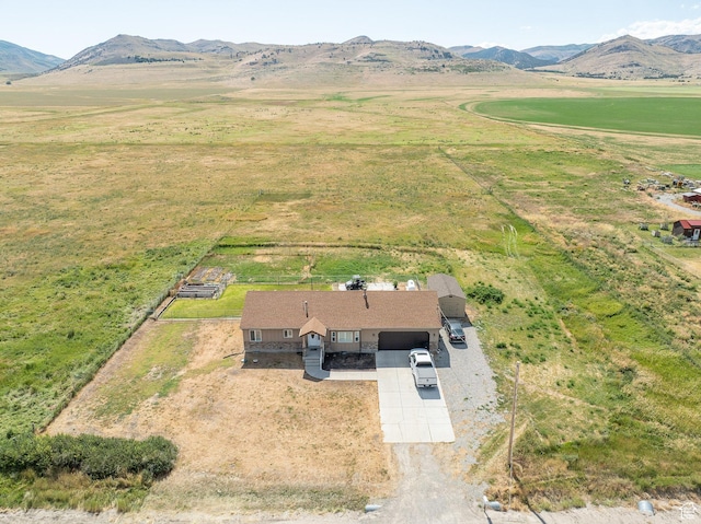 26551 N 8800 W, Portage, UT 84331 - aerial view of sparsely populated area featuring a mountainous background