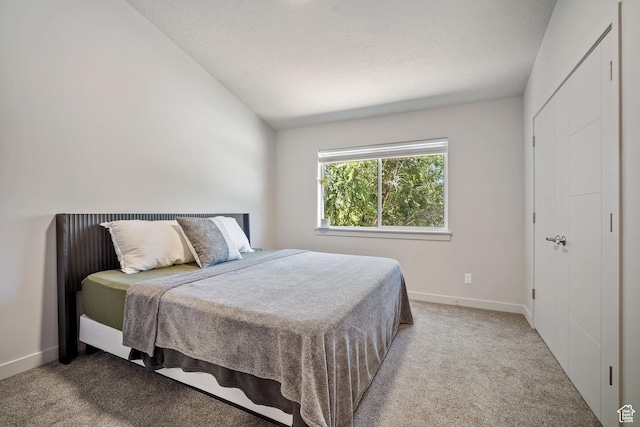 490 S 100 W Unit F305, Springville, UT 84663 - carpeted bedroom featuring baseboards and lofted ceiling