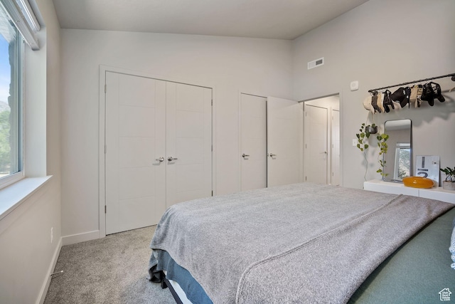 490 S 100 W Unit F305, Springville, UT 84663 - carpeted bedroom featuring baseboards and high vaulted ceiling
