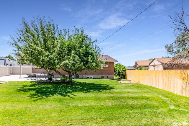 839 E Statice Ave S, Sandy, UT 84094 - view of yard with a patio