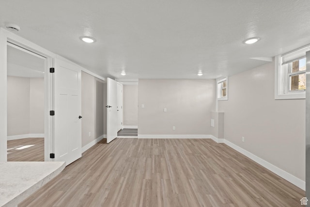 791 W 100 S, Provo, UT 84601 - basement with light wood-style flooring and recessed lighting