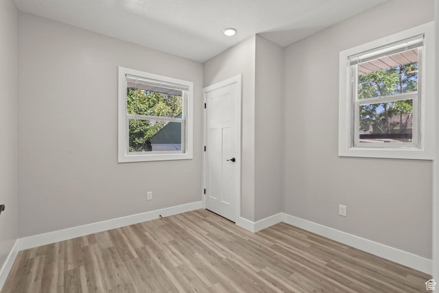 791 W 100 S, Provo, UT 84601 - unfurnished bedroom featuring light wood-type flooring and recessed lighting
