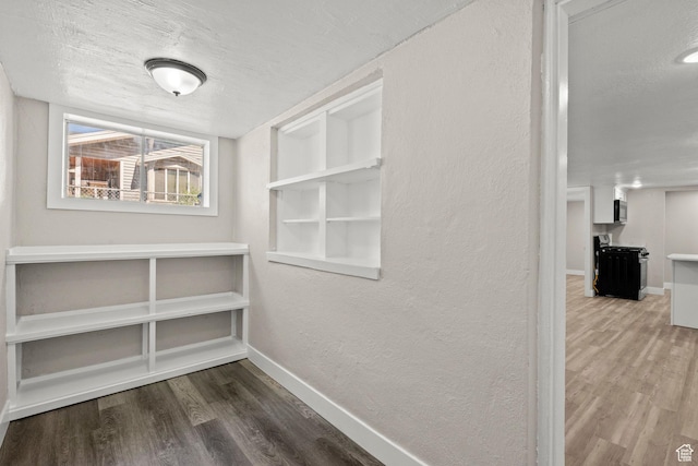 791 W 100 S, Provo, UT 84601 - hall with a textured wall, wood finished floors, and a textured ceiling