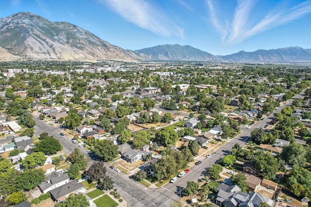 791 W 100 S, Provo, UT 84601 - aerial overview of property's location featuring a mountainous background and nearby suburban area