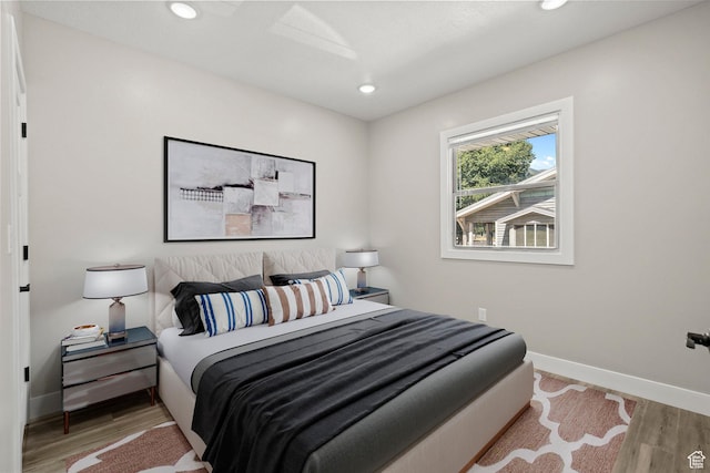 791 W 100 S, Provo, UT 84601 - bedroom with wood finished floors and recessed lighting