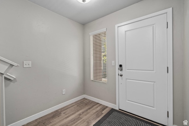14728 S Rising Star Way W, Bluffdale, UT 84065 - entryway featuring light wood-style flooring and baseboards