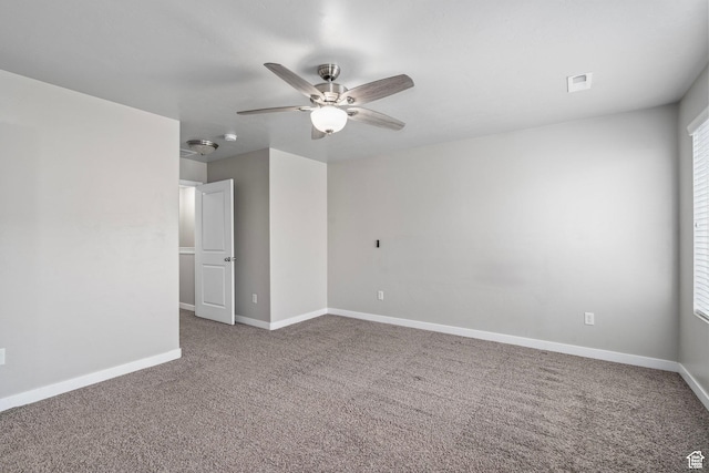 14728 S Rising Star Way W, Bluffdale, UT 84065 - unfurnished room featuring a ceiling fan, carpet, and healthy amount of natural light