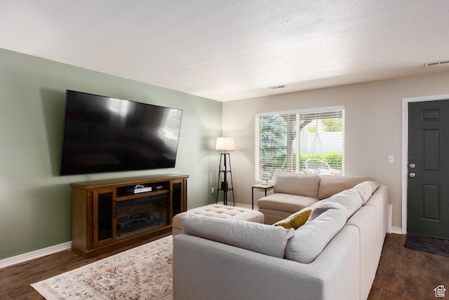 6733 W Mary Leizan Ln, Herriman, UT 84096 - living area with dark wood-style flooring