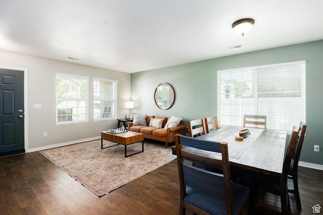 6733 W Mary Leizan Ln, Herriman, UT 84096 - living area with dark wood-style floors and baseboards