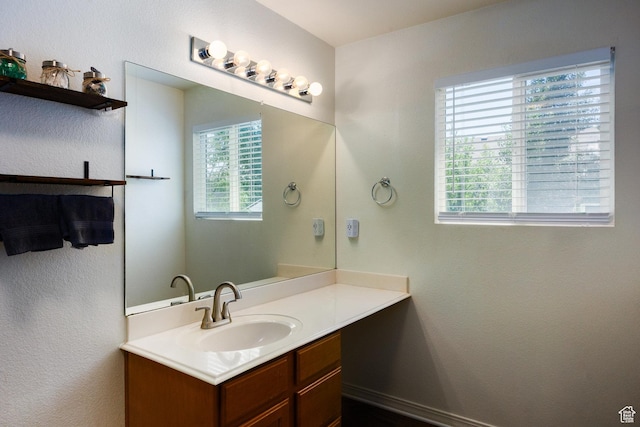 6733 W Mary Leizan Ln, Herriman, UT 84096 - bathroom with healthy amount of natural light and vanity