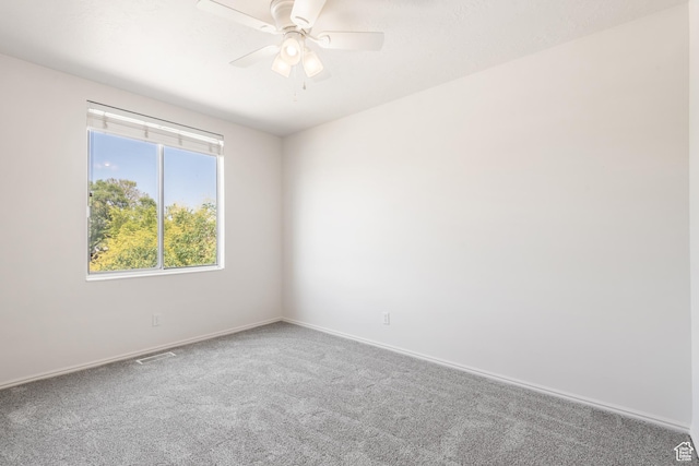 5131 W Parr Dr, West Jordan, UT 84081 - unfurnished room with carpet flooring and ceiling fan