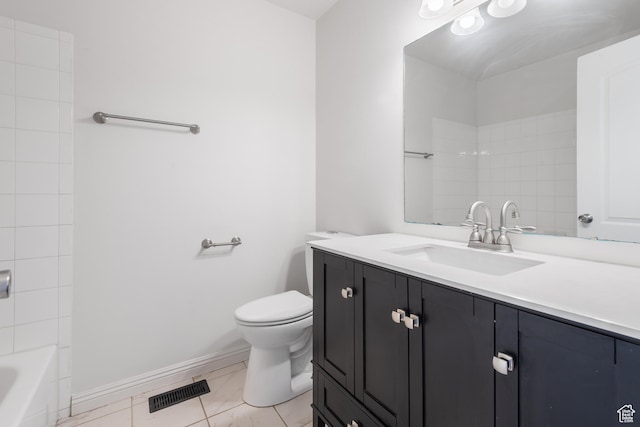 5131 W Parr Dr, West Jordan, UT 84081 - full bath featuring vanity and shower / tub combination