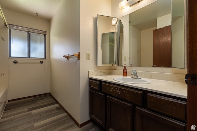 437 S 100 W, Kanab, UT 84741 - bathroom featuring vanity and wood finished floors