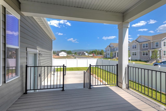 1919 S Sawmill Blvd E, Heber City, UT 84032 - deck featuring a residential view