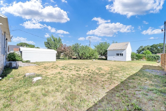 363 E Factory St, Garland, UT 84312 - view of yard featuring an outdoor structure