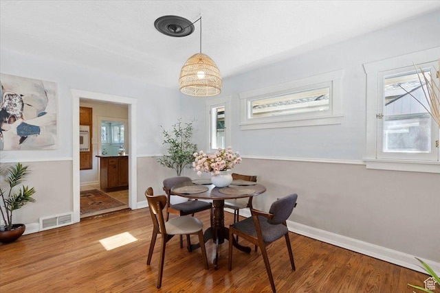 851 E Elm Ave, Salt Lake City, UT 84106 - dining room featuring wood finished floors and baseboards