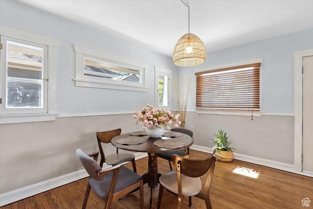 851 E Elm Ave, Salt Lake City, UT 84106 - dining space featuring wood finished floors and baseboards