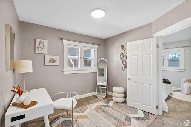 851 E Elm Ave, Salt Lake City, UT 84106 - carpeted office with baseboards