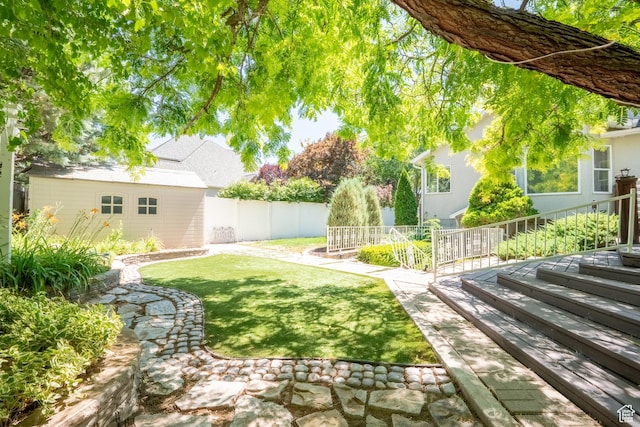 571 E Golden Pheasant Dr, Draper, UT 84020 - view of yard