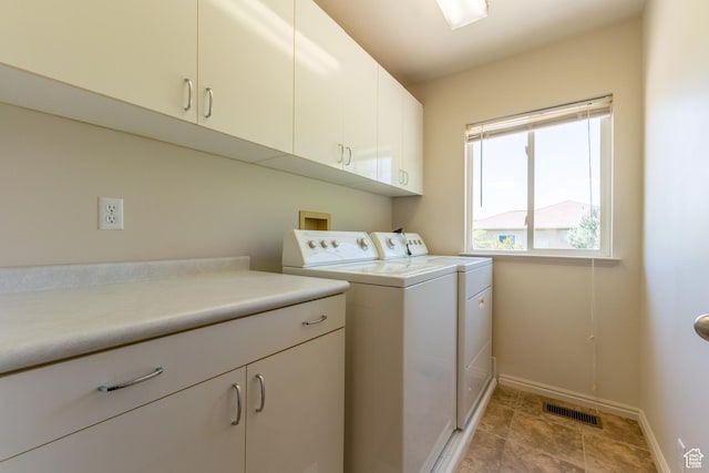 571 E Golden Pheasant Dr, Draper, UT 84020 - washroom featuring separate washer and dryer and cabinet space