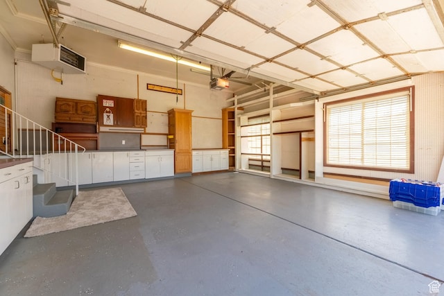 571 E Golden Pheasant Dr, Draper, UT 84020 - garage with a garage door opener and a heating unit