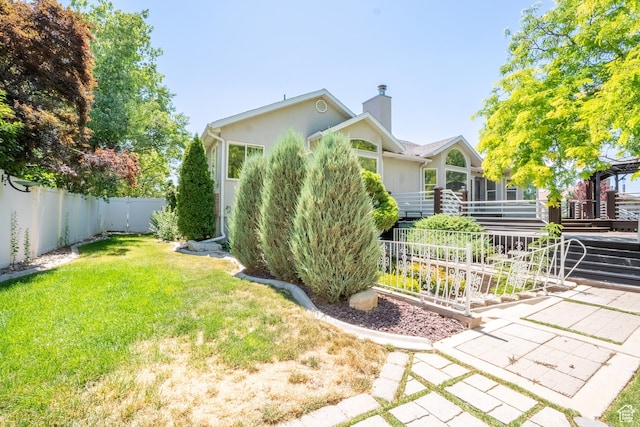 571 E Golden Pheasant Dr, Draper, UT 84020 - view of fenced backyard