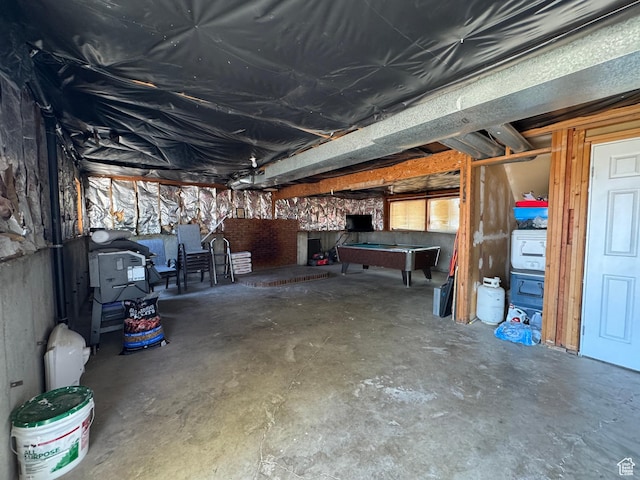 631 W Main St W, Wellington, UT 84542 - basement featuring billiards