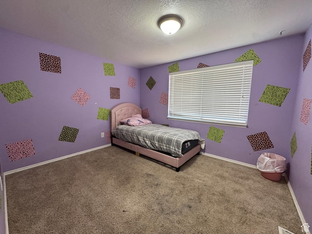 631 W Main St W, Wellington, UT 84542 - carpeted bedroom with a textured ceiling and baseboards