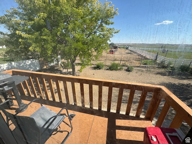 631 W Main St W, Wellington, UT 84542 - deck with a view of rural / pastoral area