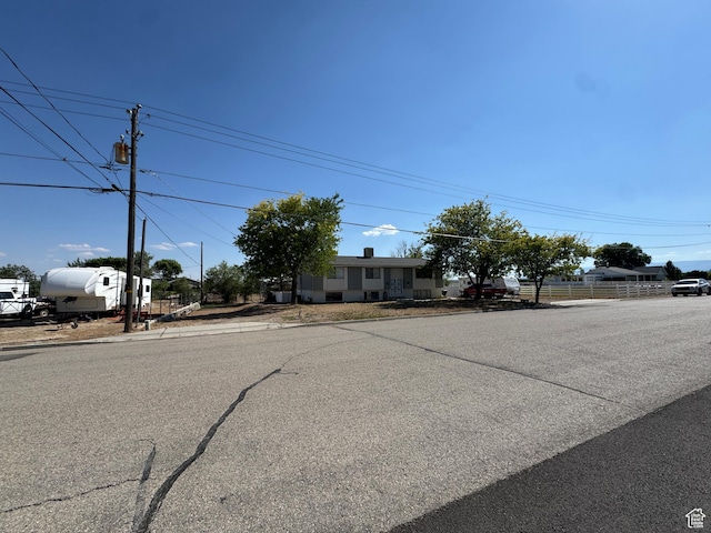 631 W Main St W, Wellington, UT 84542 - view of asphalt road with sidewalks and curbs