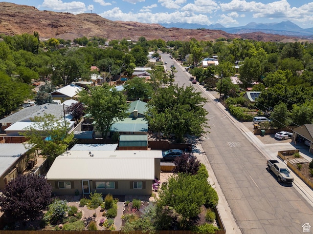 460 E Bowen Cir, Moab, UT 84532 - aerial view of a mountain backdrop