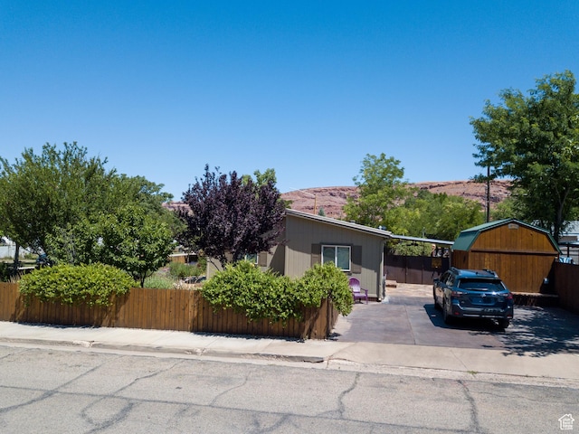 460 E Bowen Cir, Moab, UT 84532 - view of property hidden behind natural elements