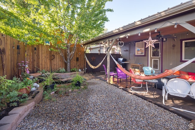 460 E Bowen Cir, Moab, UT 84532 - view of yard featuring a patio
