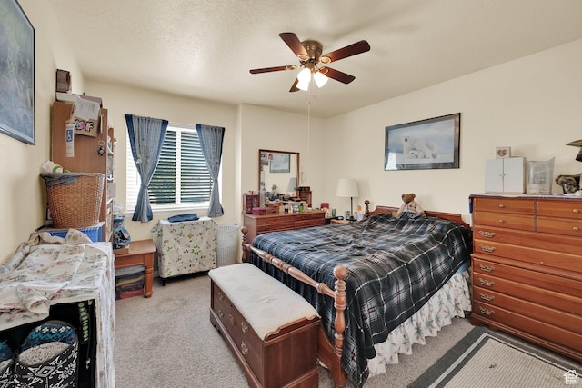 1047 W Ascot Dr N, North Salt Lake, UT 84054 - bedroom featuring carpet and ceiling fan