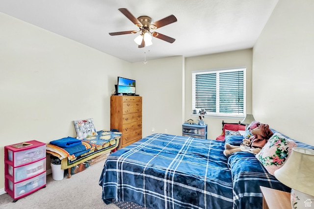 1047 W Ascot Dr N, North Salt Lake, UT 84054 - bedroom with carpet and a ceiling fan