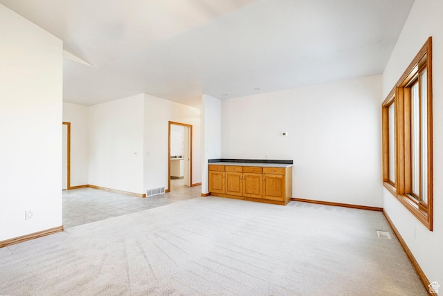 3787 E 1200 S, Heber City, UT 84032 - unfurnished living room with light colored carpet and baseboards