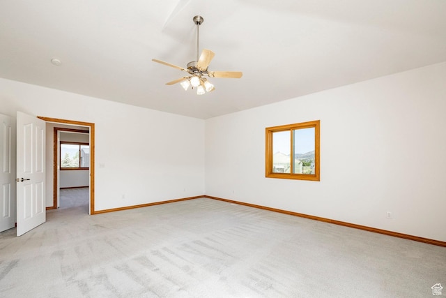 3787 E 1200 S, Heber City, UT 84032 - empty room with light carpet and a ceiling fan