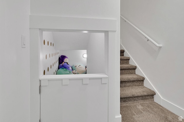874 W Steeple Chase Dr, Kaysville, UT 84037 - stairway with carpet floors