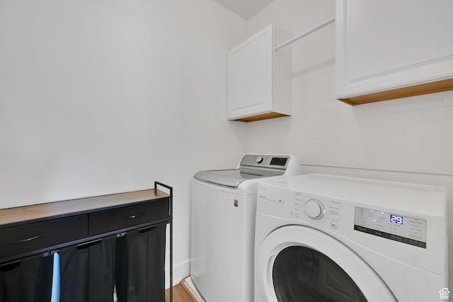 874 W Steeple Chase Dr, Kaysville, UT 84037 - laundry area with cabinet space and washing machine and clothes dryer