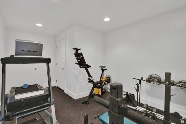 874 W Steeple Chase Dr, Kaysville, UT 84037 - exercise room with recessed lighting