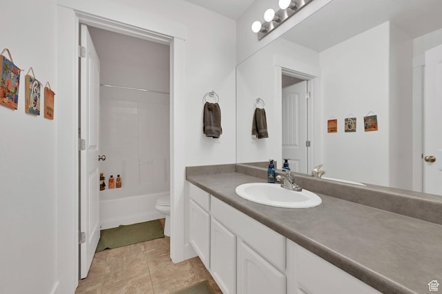 874 W Steeple Chase Dr, Kaysville, UT 84037 - full bathroom featuring vanity, tile patterned floors, and shower / washtub combination