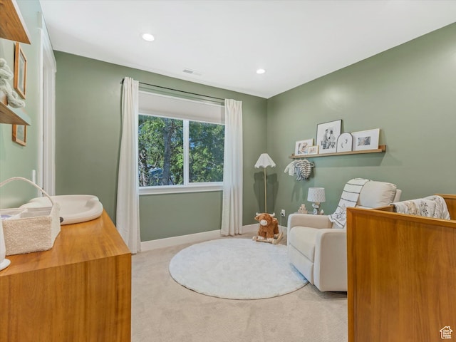 1783 E Bermondsey Ct, Holladay, UT 84117 - sitting room featuring carpet and recessed lighting