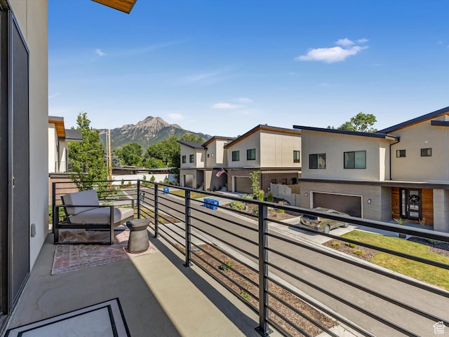 1783 E Bermondsey Ct, Holladay, UT 84117 - balcony featuring a mountain view