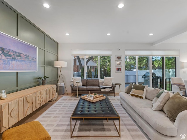 1783 E Bermondsey Ct, Holladay, UT 84117 - living room featuring recessed lighting
