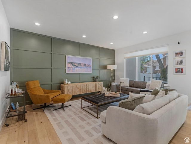 1783 E Bermondsey Ct, Holladay, UT 84117 - living room with light wood-style floors and recessed lighting