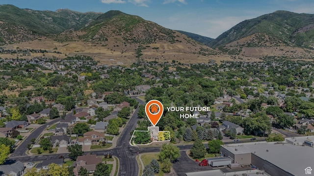 823 Creek Ln, Farmington, UT 84025 - view of property location with mountains and nearby suburban area