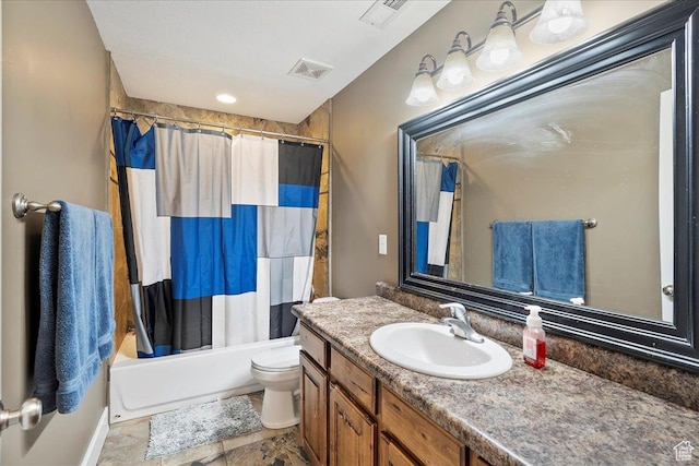 3695 S 3525 W, West Haven, UT 84401 - full bath featuring vanity and shower / bath combo with shower curtain