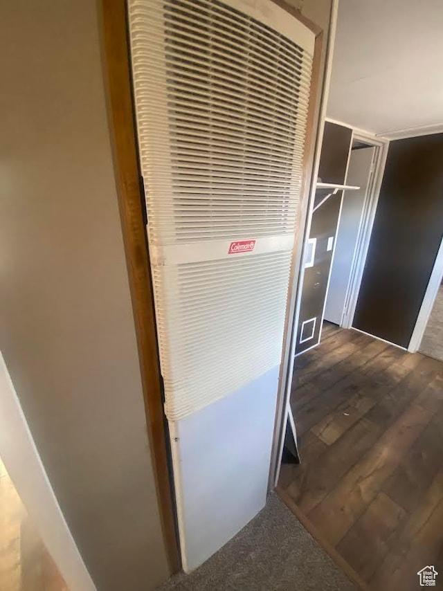 313 E 800 N, Duchesne, UT 84021 - detailed view of a heating unit and wood finished floors