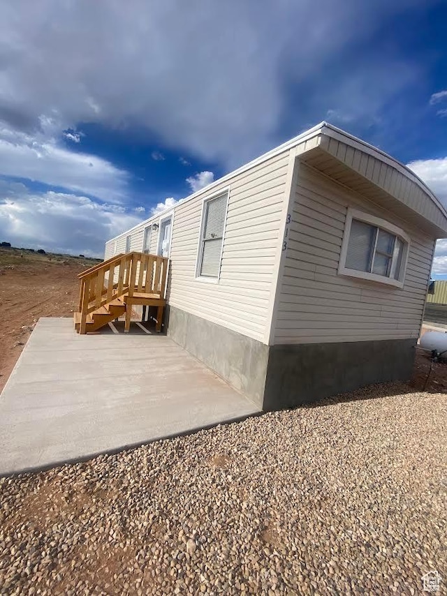 313 E 800 N, Duchesne, UT 84021 - view of home's exterior featuring a patio area